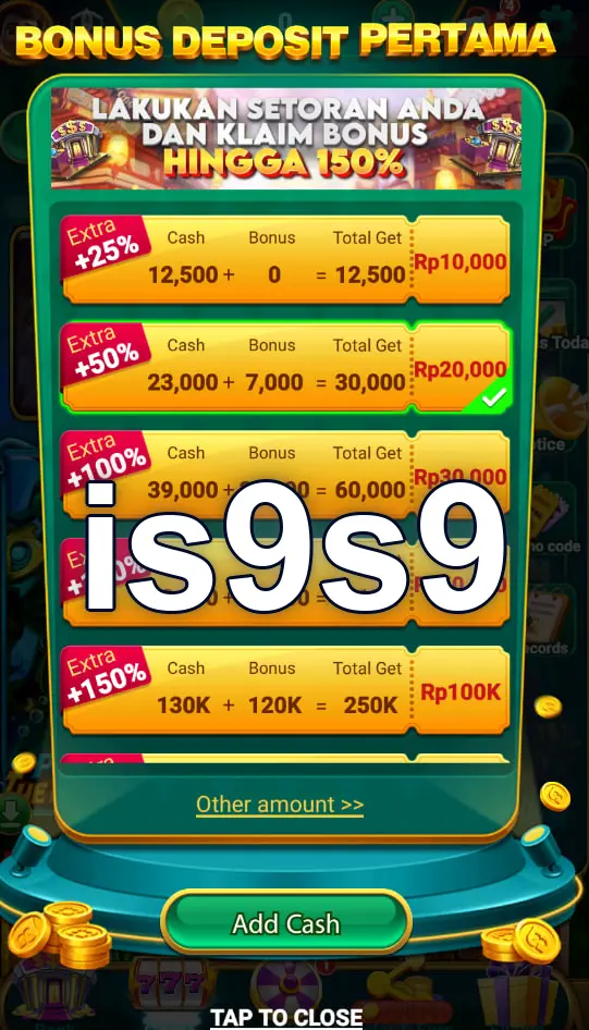 is9s9 Masuk